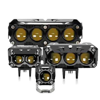 Ultra Bright LED Motorcycle Fog Light Headlight 60W 6000K Waterproof - Motocircuit