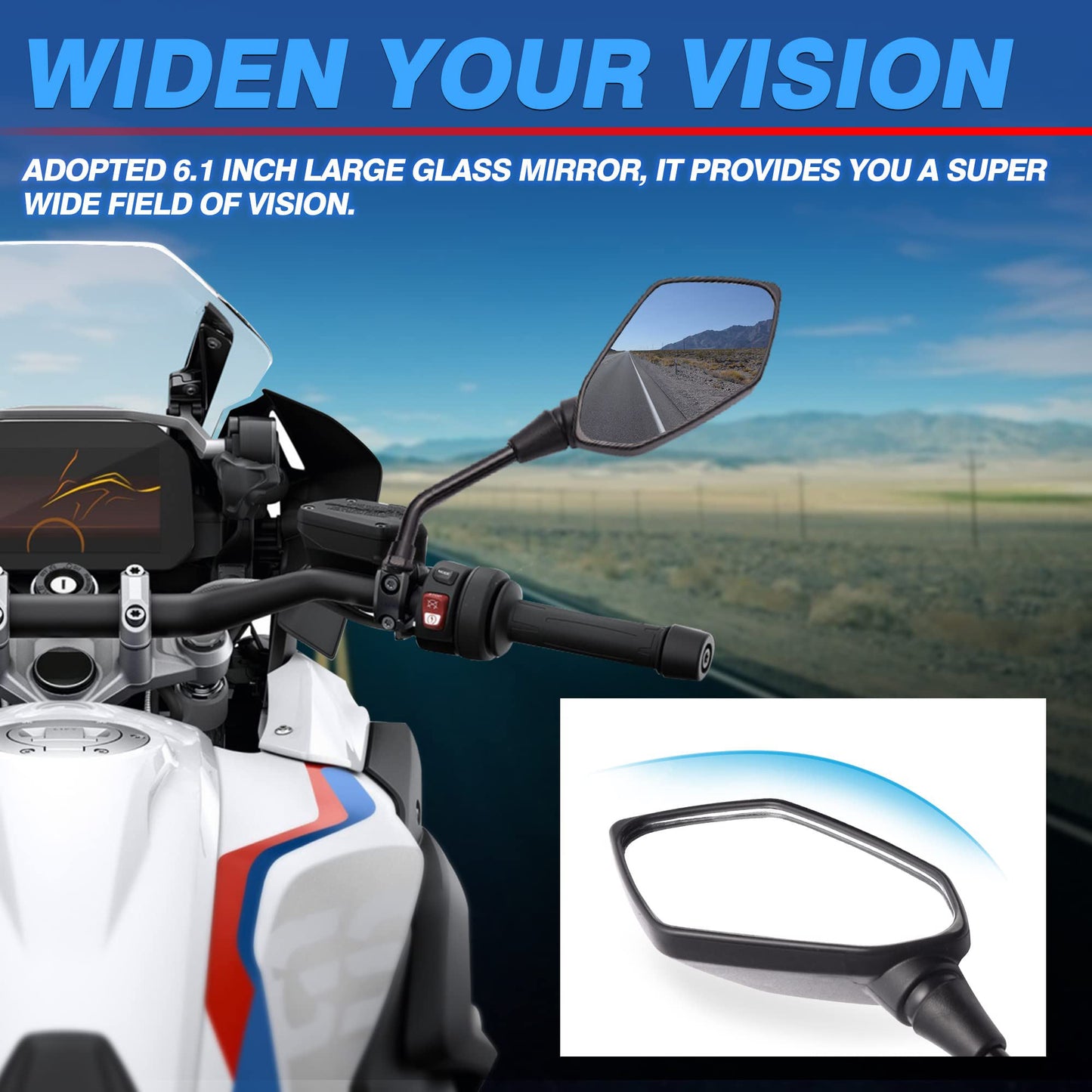 motorcycle mirror 142