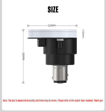 Dimensions and Size of Universal Motorcycle Brake Light for Easy Installation