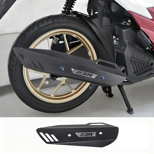 Motorcycle exhaust pipe protective cover for Honda CLICK VARIO BEAT GENIO