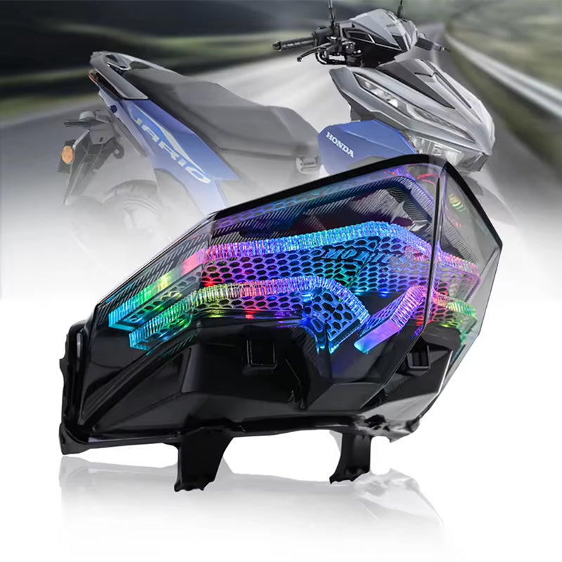 Waterproof LED Motorcycle Taillight and Turn Signal for Honda VARl0 150/Click 150 - High Quality Upgrade