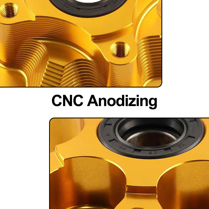 High-precision machining of mounting holes ensures a perfect match with the original Yamaha SNIPER
