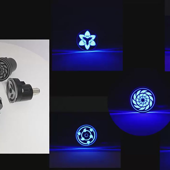 Video Demonstration of Universal Motorcycle LED RGB Rotating Brake Light in Action
