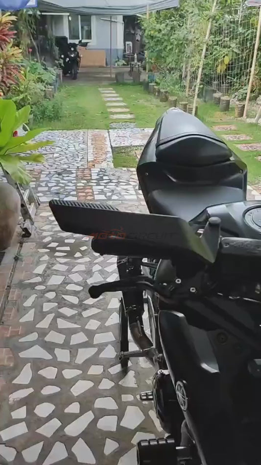 Installation and Demo Video for Espejo Motorcycle Bar End Mirror