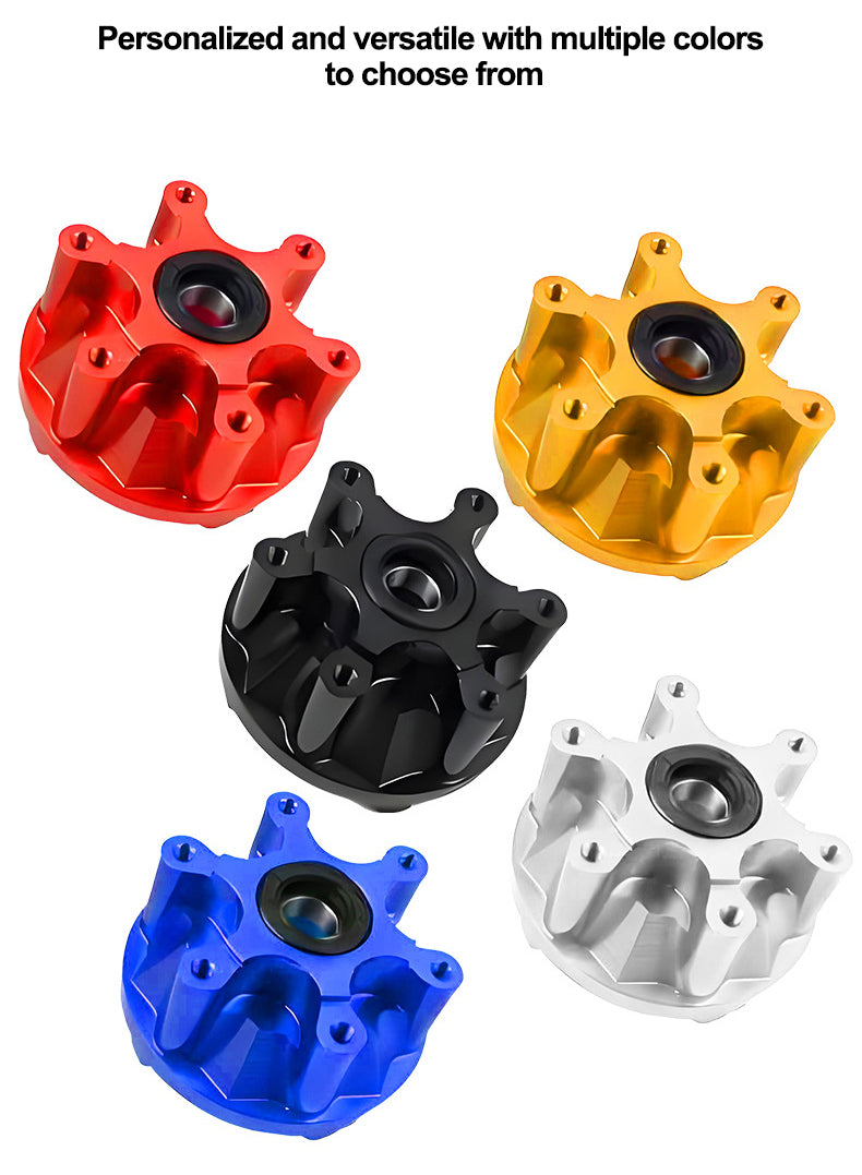 Product image of a lightweight aluminum alloy rear sprocket seat (chain tooth seat) specifically for the Yamaha SNIPER 150/155