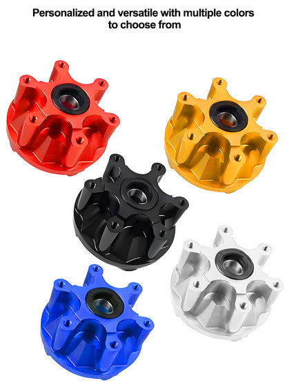 Product image of a lightweight aluminum alloy rear sprocket seat (chain tooth seat) specifically for the Yamaha SNIPER 150/155